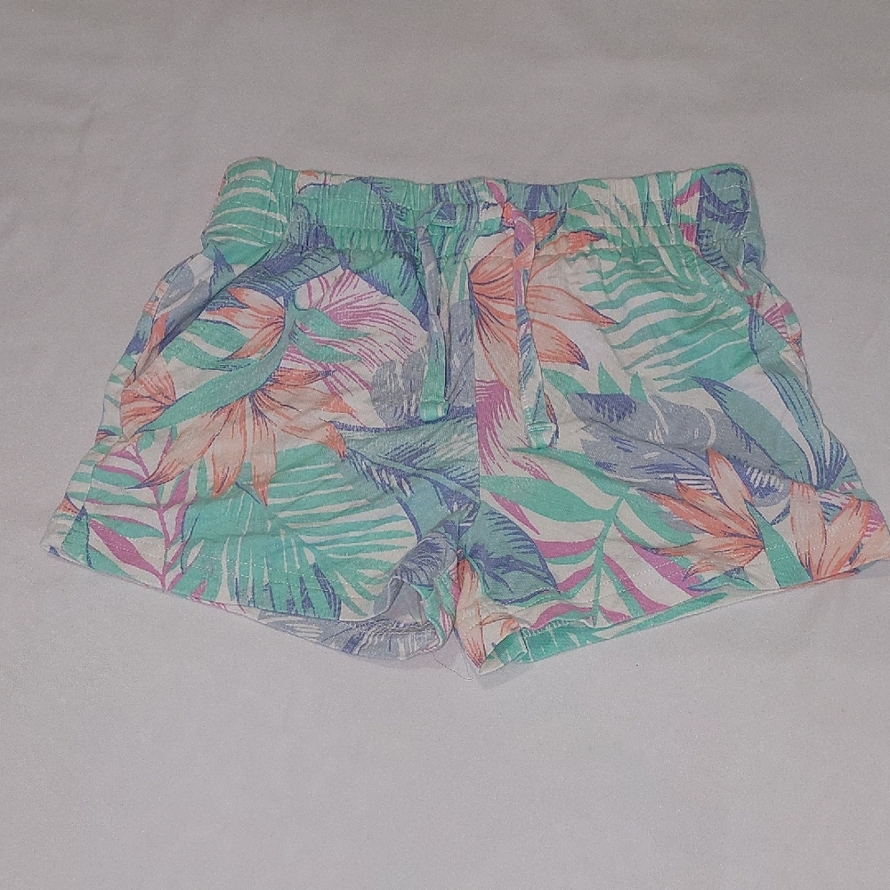 Carter's Tropical Print Kids Shorts -Size 5T Multicolor